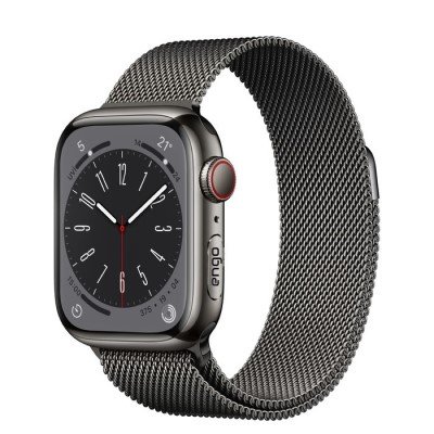 apple watch 45mm manyetik çelik kordon